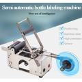 Mt-50 Semi Automatic Labeller Machine for Round Bottle with Date Printer